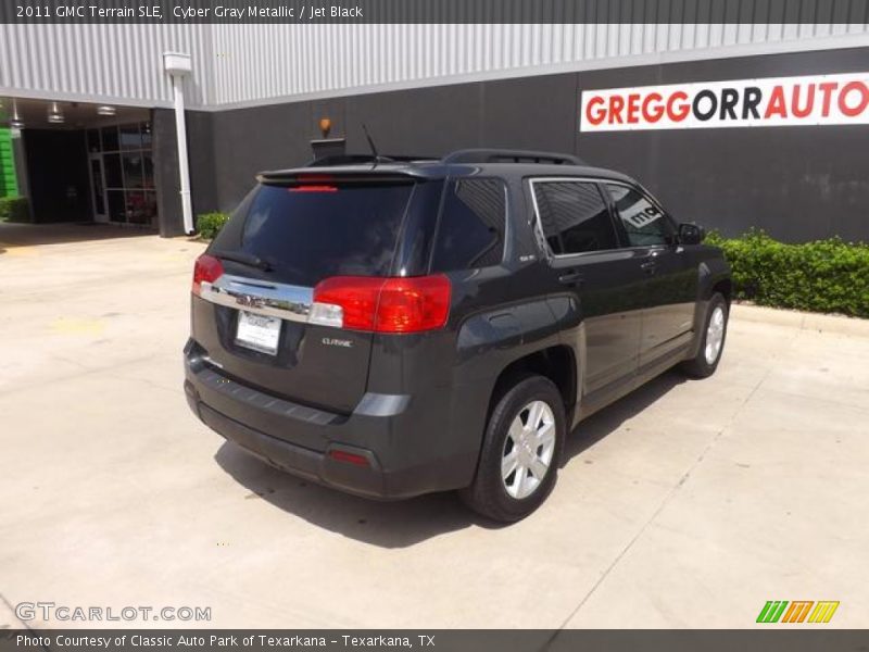 Cyber Gray Metallic / Jet Black 2011 GMC Terrain SLE