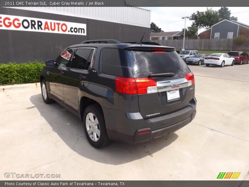 Cyber Gray Metallic / Jet Black 2011 GMC Terrain SLE