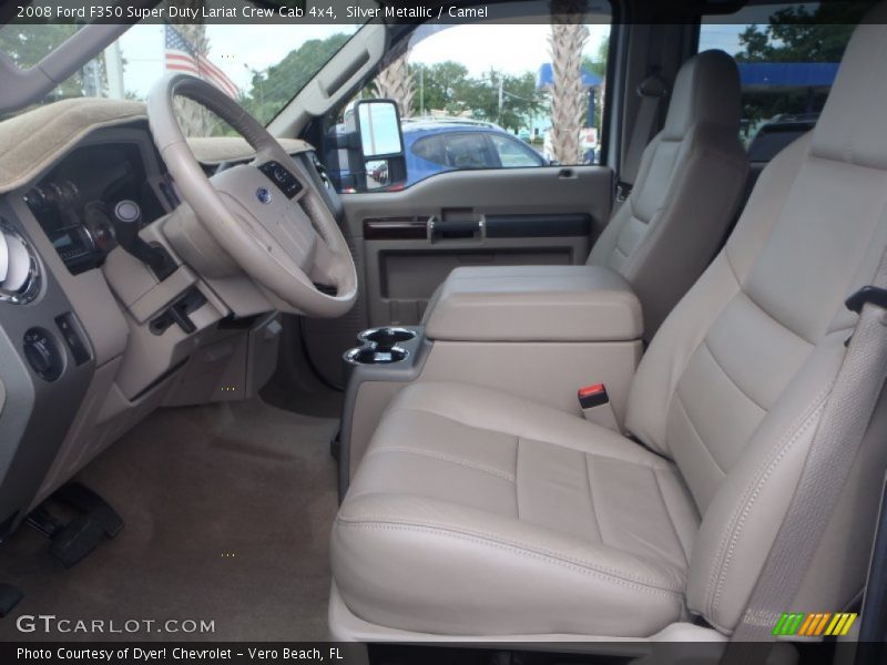 Front Seat of 2008 F350 Super Duty Lariat Crew Cab 4x4