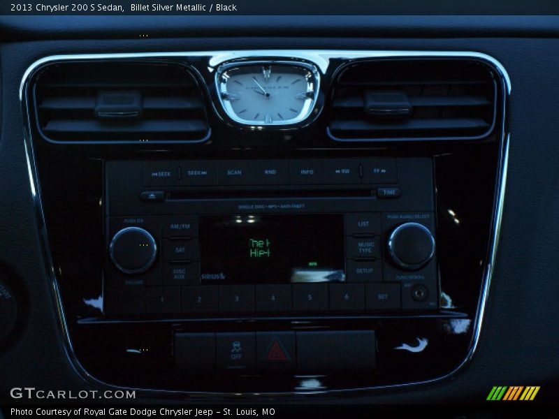 Billet Silver Metallic / Black 2013 Chrysler 200 S Sedan