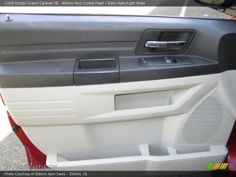 Inferno Red Crystal Pearl / Dark Slate/Light Shale 2008 Dodge Grand Caravan SE