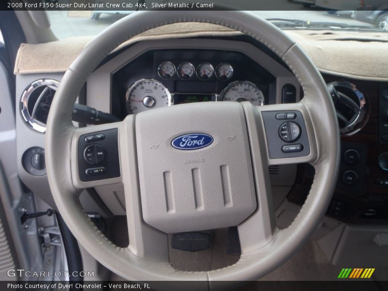  2008 F350 Super Duty Lariat Crew Cab 4x4 Steering Wheel