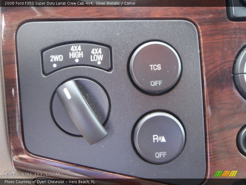 Controls of 2008 F350 Super Duty Lariat Crew Cab 4x4