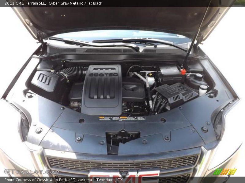 Cyber Gray Metallic / Jet Black 2011 GMC Terrain SLE