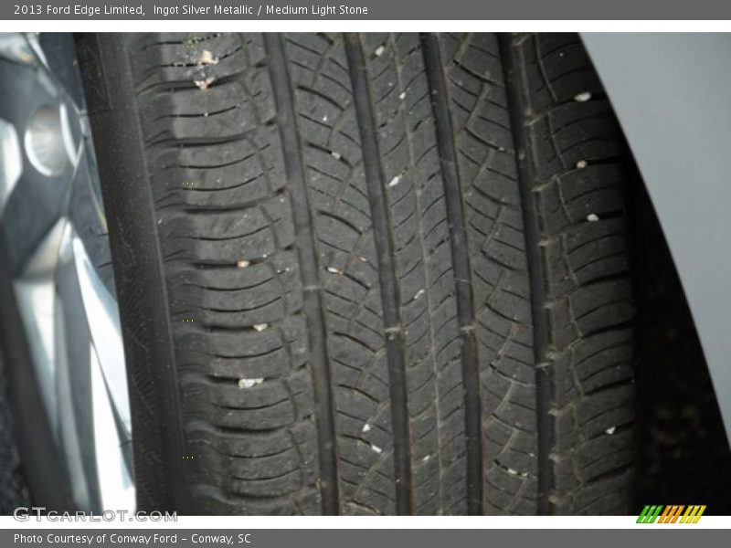 Ingot Silver Metallic / Medium Light Stone 2013 Ford Edge Limited