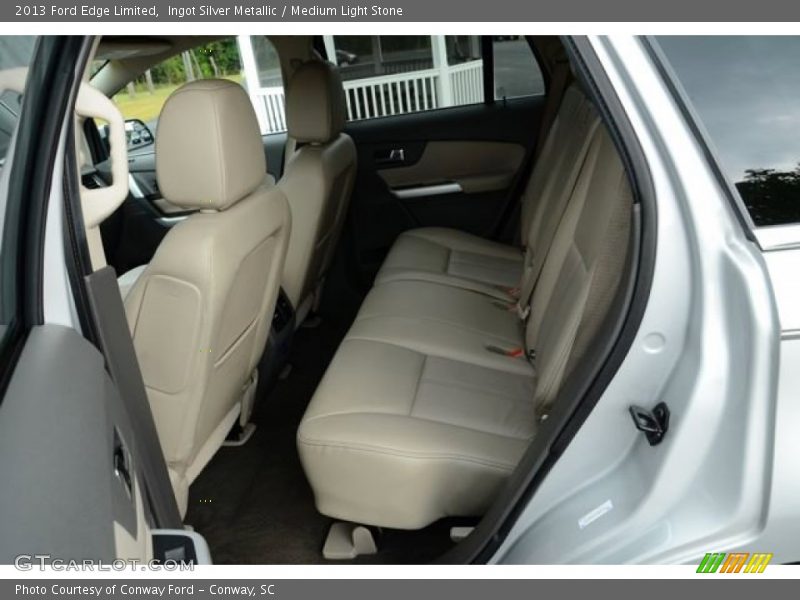 Ingot Silver Metallic / Medium Light Stone 2013 Ford Edge Limited