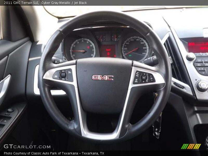 Cyber Gray Metallic / Jet Black 2011 GMC Terrain SLE