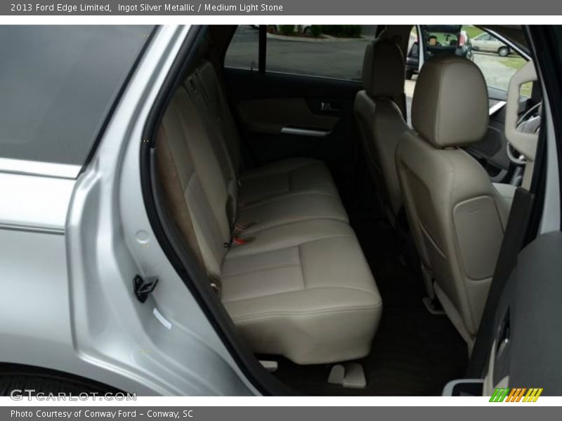 Ingot Silver Metallic / Medium Light Stone 2013 Ford Edge Limited
