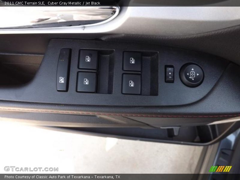 Cyber Gray Metallic / Jet Black 2011 GMC Terrain SLE
