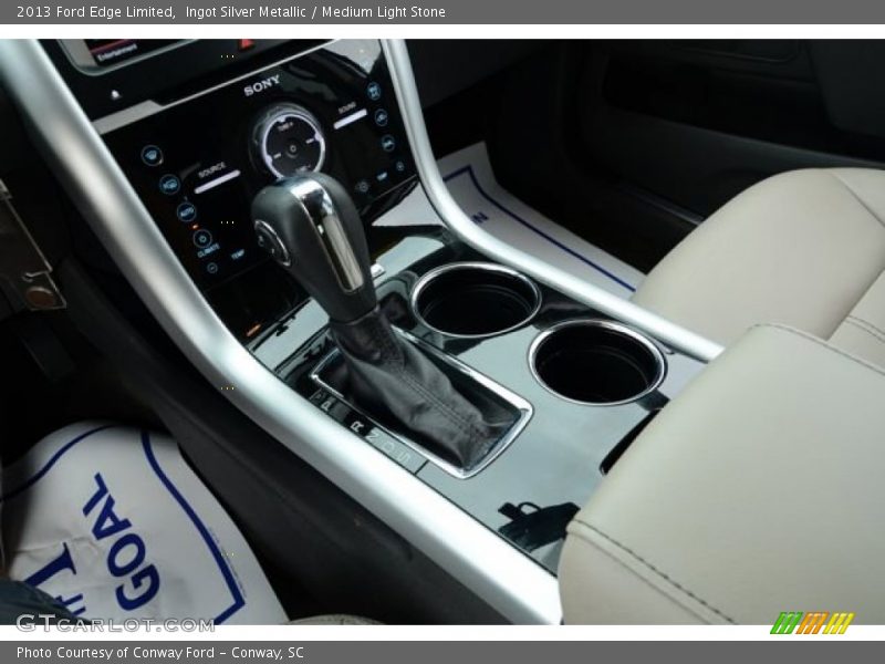 Ingot Silver Metallic / Medium Light Stone 2013 Ford Edge Limited