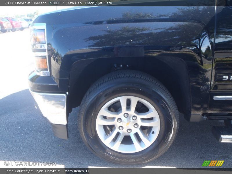 Black / Jet Black 2014 Chevrolet Silverado 1500 LTZ Crew Cab