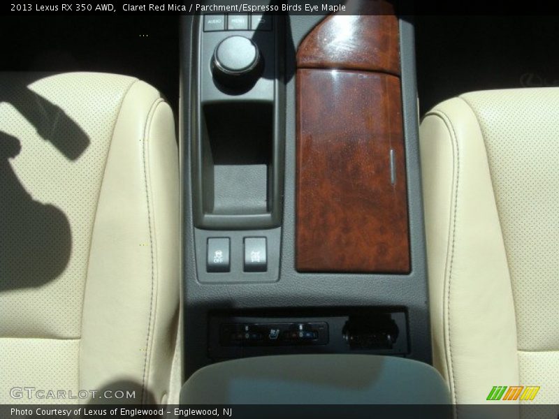 Claret Red Mica / Parchment/Espresso Birds Eye Maple 2013 Lexus RX 350 AWD