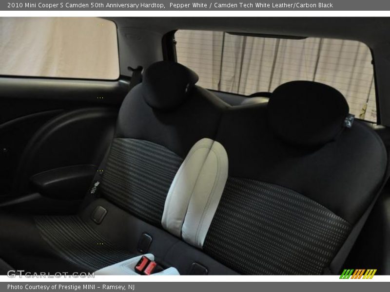 Pepper White / Camden Tech White Leather/Carbon Black 2010 Mini Cooper S Camden 50th Anniversary Hardtop
