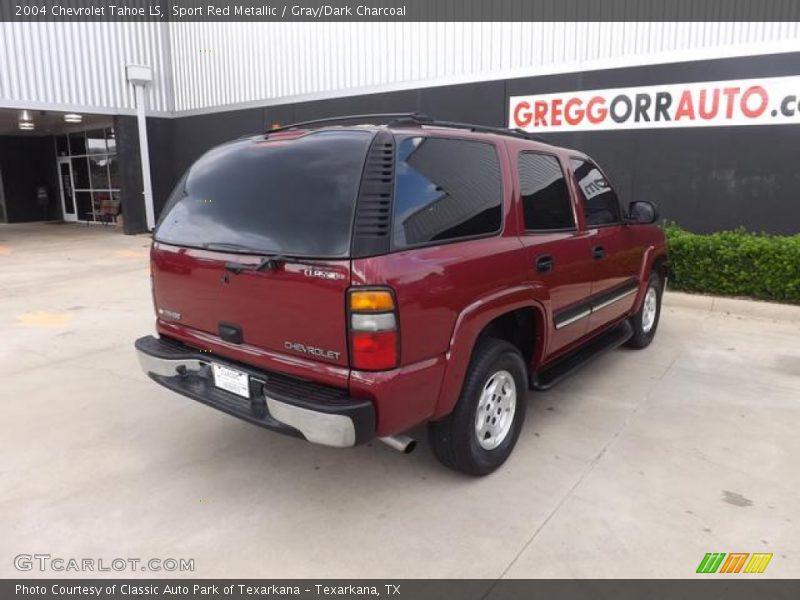 Sport Red Metallic / Gray/Dark Charcoal 2004 Chevrolet Tahoe LS