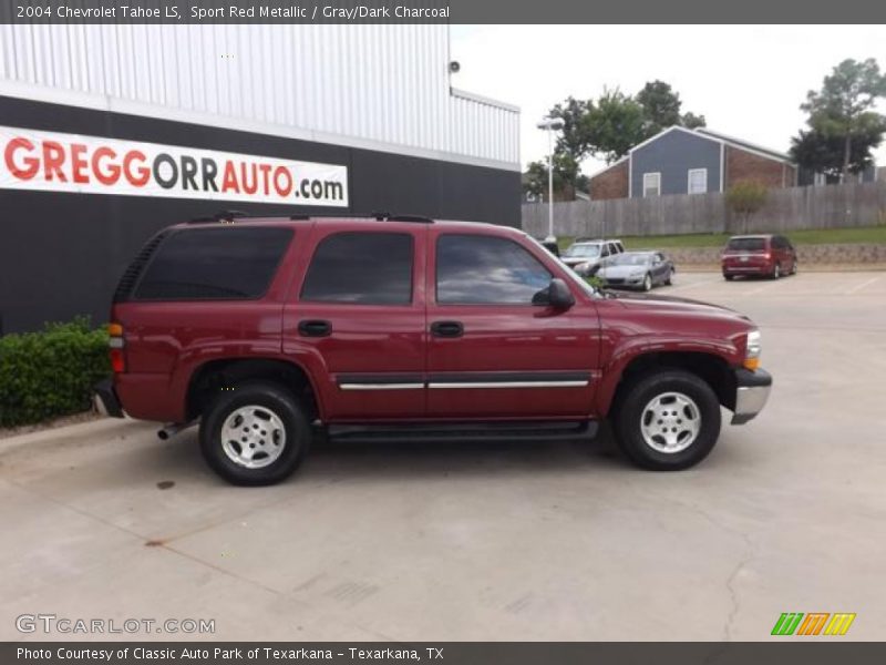 Sport Red Metallic / Gray/Dark Charcoal 2004 Chevrolet Tahoe LS