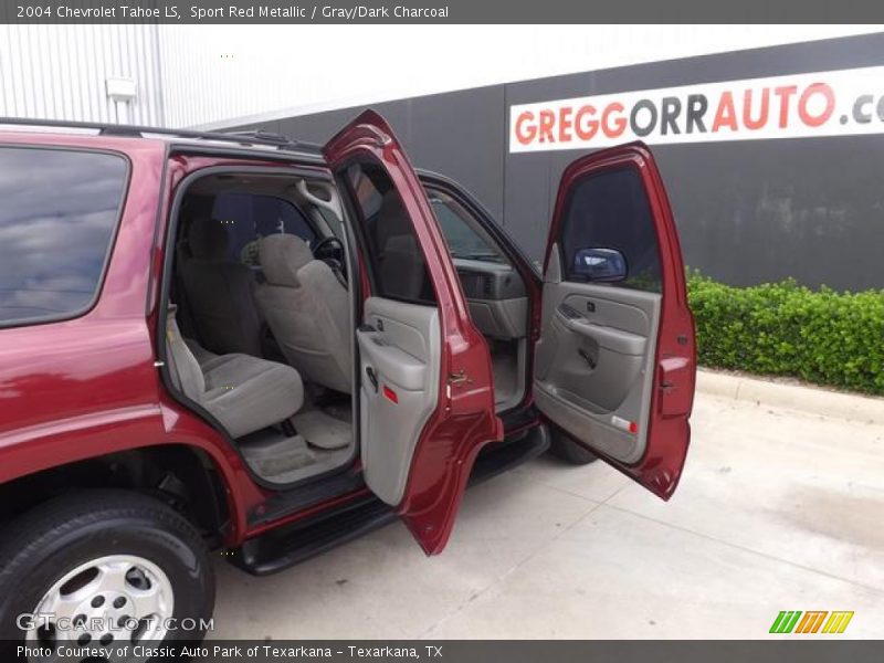 Sport Red Metallic / Gray/Dark Charcoal 2004 Chevrolet Tahoe LS