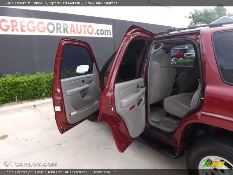 Sport Red Metallic / Gray/Dark Charcoal 2004 Chevrolet Tahoe LS