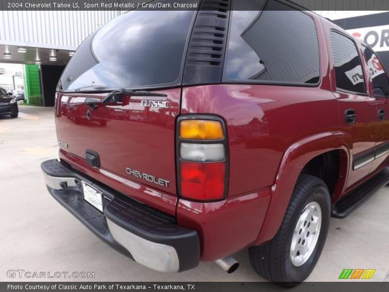 Sport Red Metallic / Gray/Dark Charcoal 2004 Chevrolet Tahoe LS