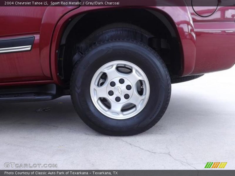 Sport Red Metallic / Gray/Dark Charcoal 2004 Chevrolet Tahoe LS