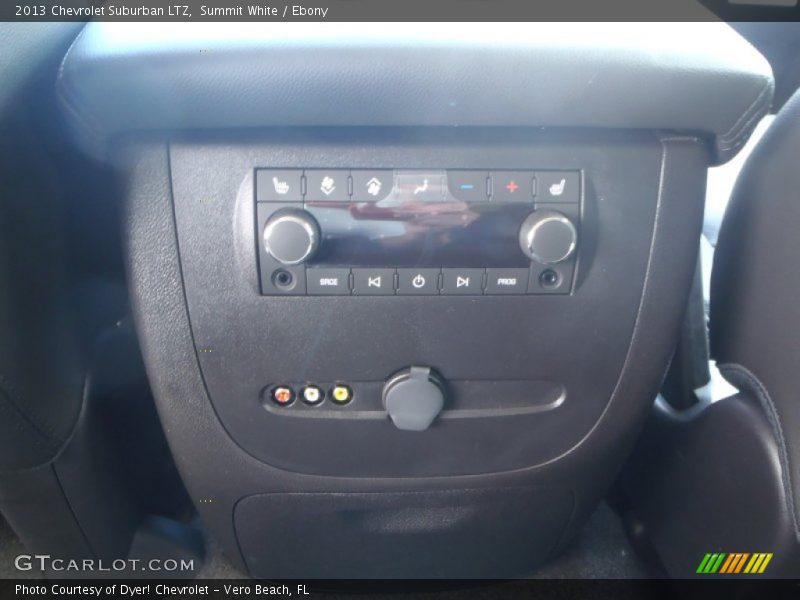 Summit White / Ebony 2013 Chevrolet Suburban LTZ