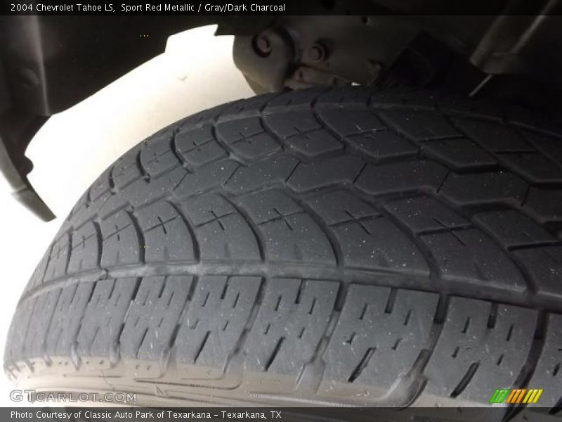 Sport Red Metallic / Gray/Dark Charcoal 2004 Chevrolet Tahoe LS