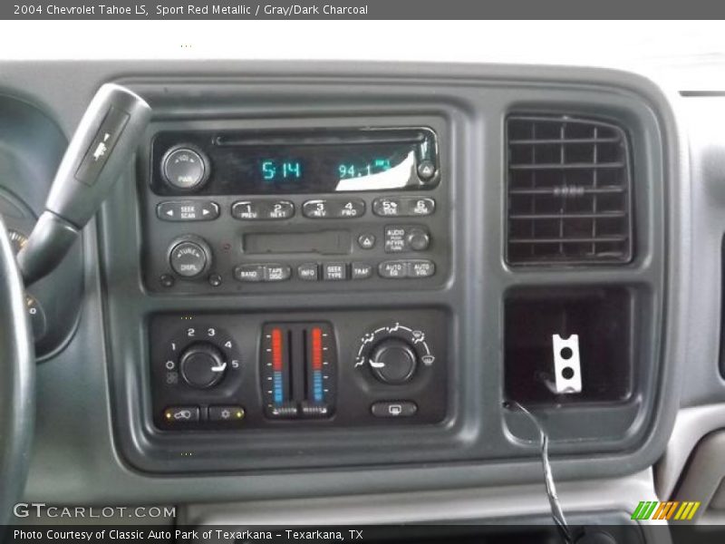Sport Red Metallic / Gray/Dark Charcoal 2004 Chevrolet Tahoe LS
