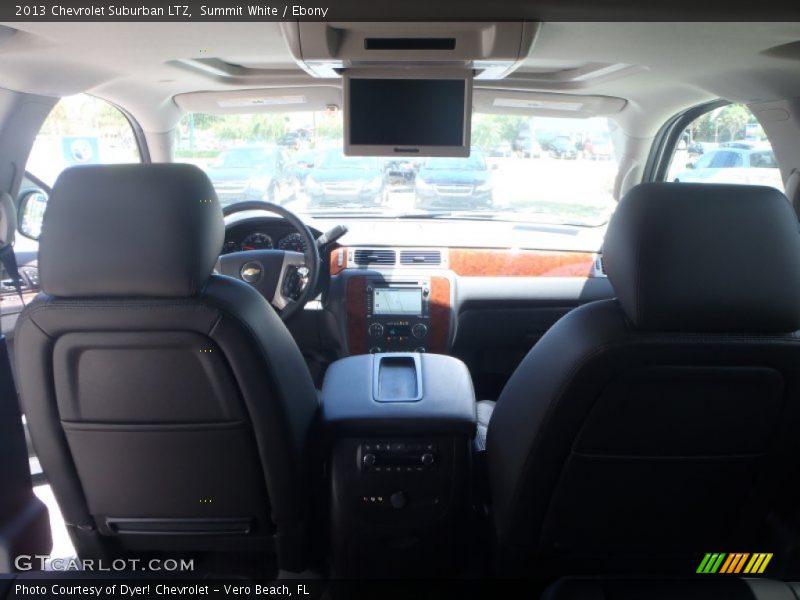 Summit White / Ebony 2013 Chevrolet Suburban LTZ