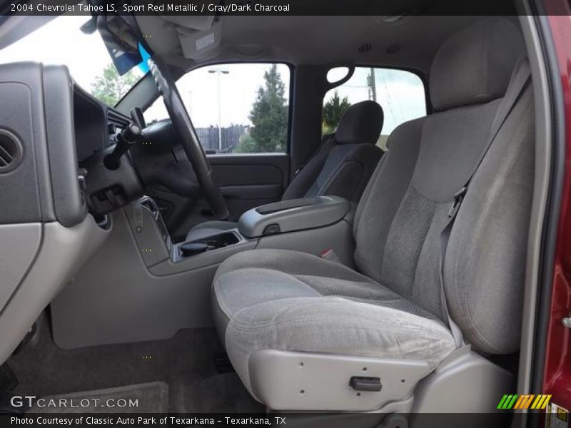 Sport Red Metallic / Gray/Dark Charcoal 2004 Chevrolet Tahoe LS