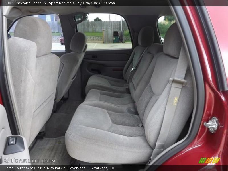 Sport Red Metallic / Gray/Dark Charcoal 2004 Chevrolet Tahoe LS