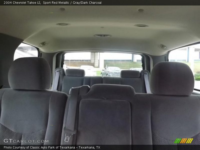 Sport Red Metallic / Gray/Dark Charcoal 2004 Chevrolet Tahoe LS