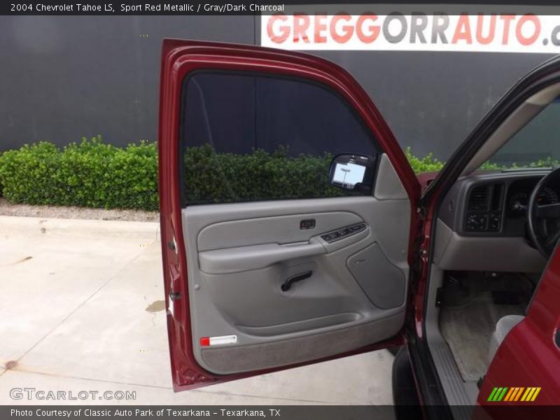 Sport Red Metallic / Gray/Dark Charcoal 2004 Chevrolet Tahoe LS