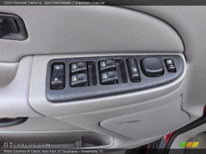 Sport Red Metallic / Gray/Dark Charcoal 2004 Chevrolet Tahoe LS