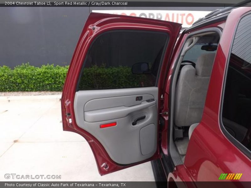 Sport Red Metallic / Gray/Dark Charcoal 2004 Chevrolet Tahoe LS
