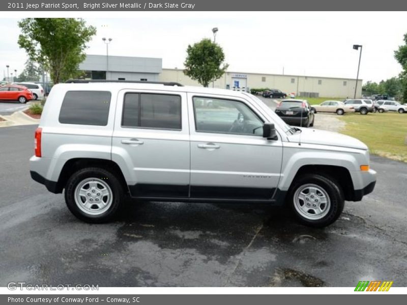 Bright Silver Metallic / Dark Slate Gray 2011 Jeep Patriot Sport
