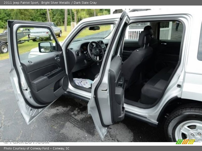 Bright Silver Metallic / Dark Slate Gray 2011 Jeep Patriot Sport