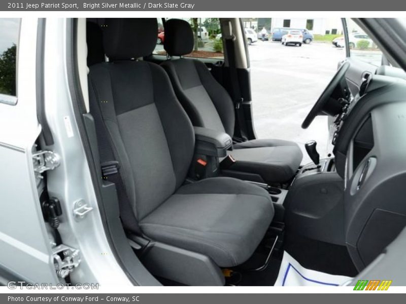 Bright Silver Metallic / Dark Slate Gray 2011 Jeep Patriot Sport