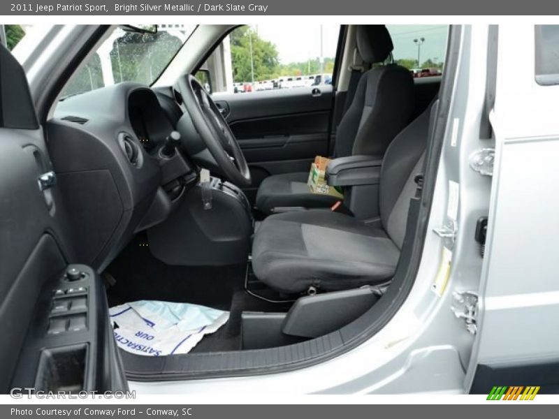 Bright Silver Metallic / Dark Slate Gray 2011 Jeep Patriot Sport