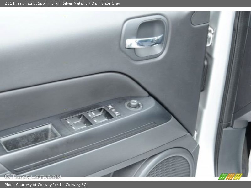 Bright Silver Metallic / Dark Slate Gray 2011 Jeep Patriot Sport