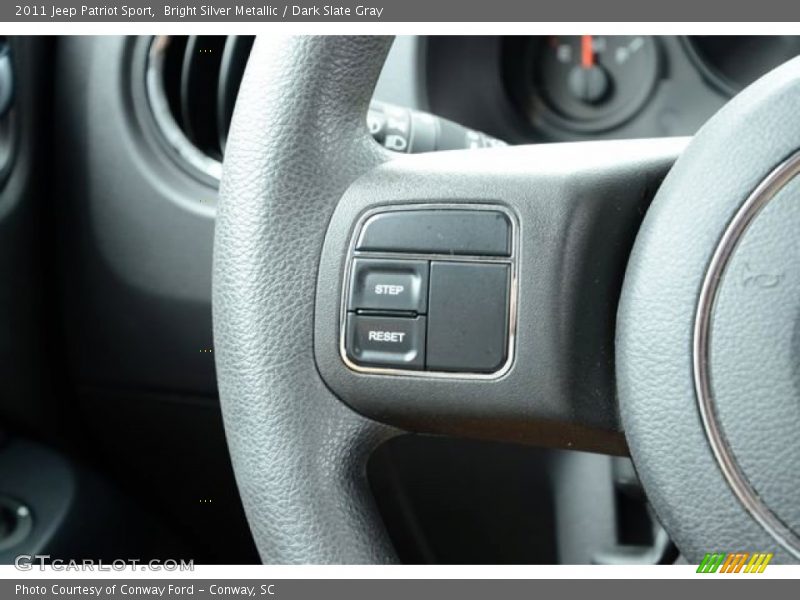 Bright Silver Metallic / Dark Slate Gray 2011 Jeep Patriot Sport