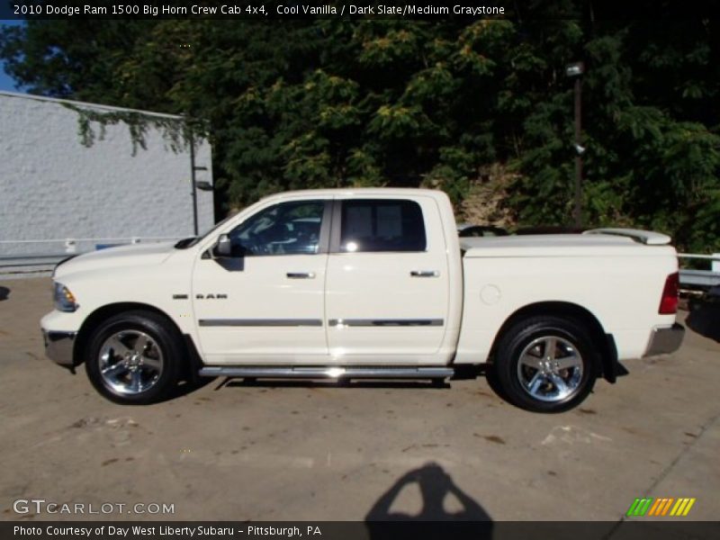 Cool Vanilla / Dark Slate/Medium Graystone 2010 Dodge Ram 1500 Big Horn Crew Cab 4x4