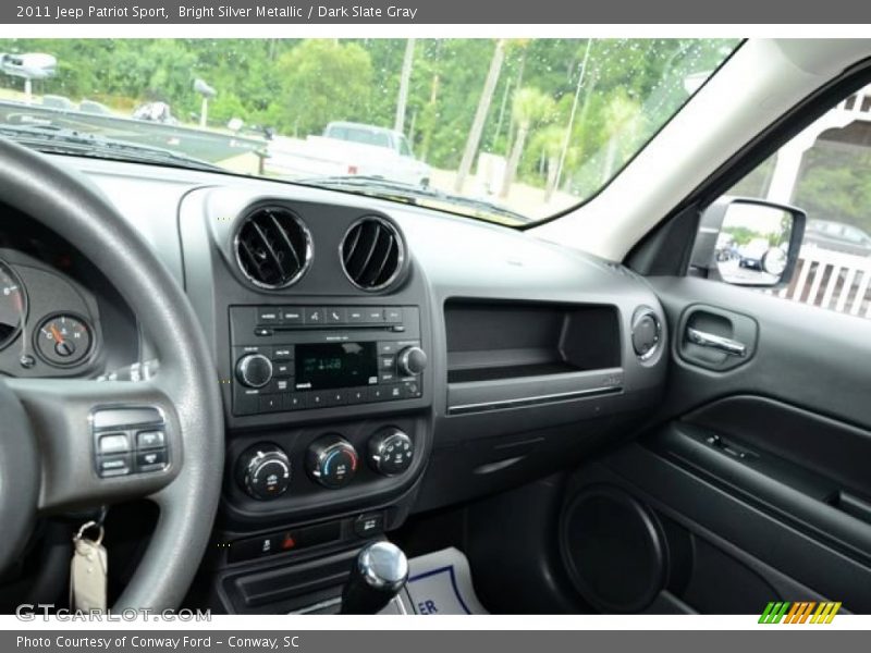 Bright Silver Metallic / Dark Slate Gray 2011 Jeep Patriot Sport