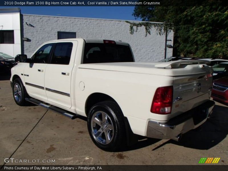 Cool Vanilla / Dark Slate/Medium Graystone 2010 Dodge Ram 1500 Big Horn Crew Cab 4x4