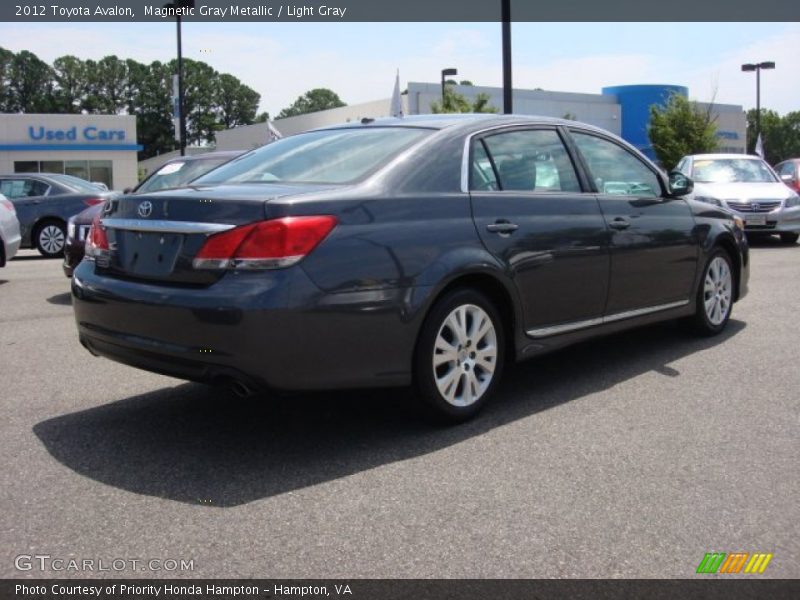 Magnetic Gray Metallic / Light Gray 2012 Toyota Avalon