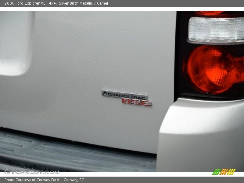 Silver Birch Metallic / Camel 2006 Ford Explorer XLT 4x4