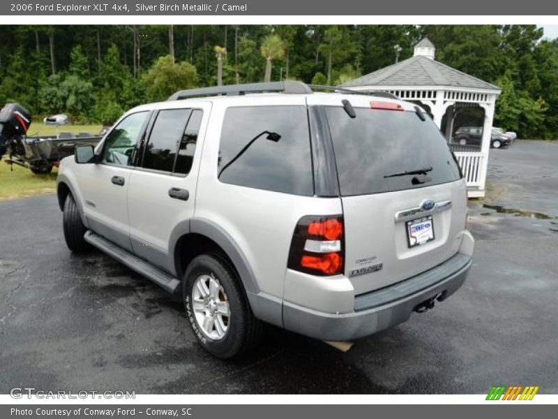 Silver Birch Metallic / Camel 2006 Ford Explorer XLT 4x4