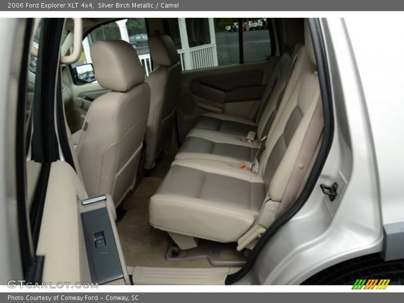 Silver Birch Metallic / Camel 2006 Ford Explorer XLT 4x4