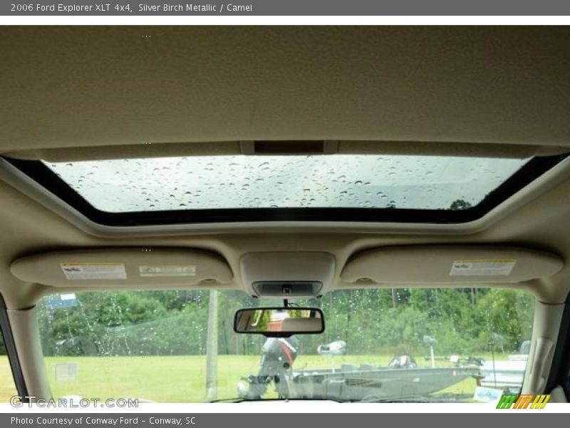 Silver Birch Metallic / Camel 2006 Ford Explorer XLT 4x4