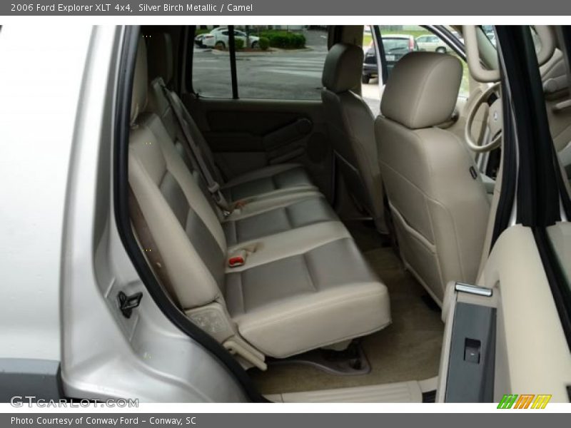 Silver Birch Metallic / Camel 2006 Ford Explorer XLT 4x4