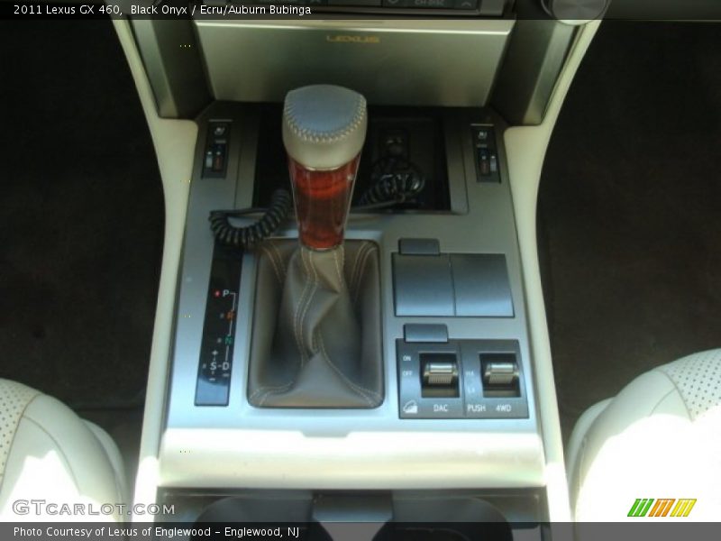 Black Onyx / Ecru/Auburn Bubinga 2011 Lexus GX 460