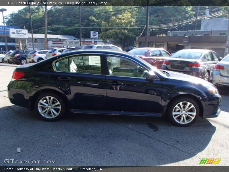 Deep Indigo Pearl / Ivory 2014 Subaru Legacy 2.5i Premium